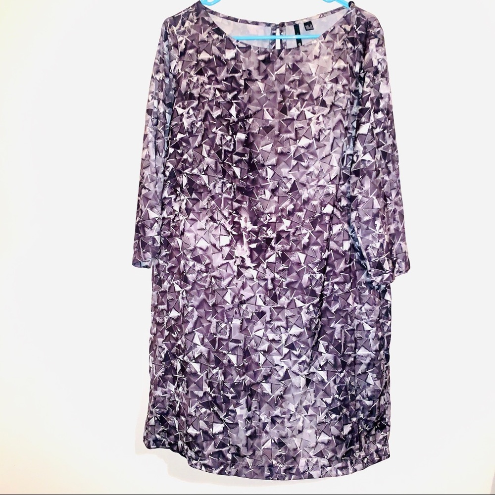 Mango Printed Shift Dress